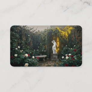 De tuin die de tijd vergeten is bladwijzer visitekaartje