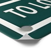 De tuin die ik ga poster (Hoek)