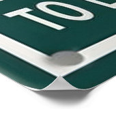 De tuin die ik ga poster (Hoek)