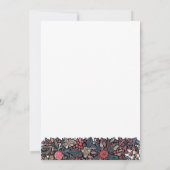 de tuin feestdagenkaart (Achterkant)