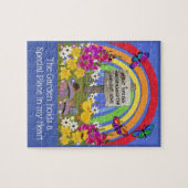 De tuin heeft een speciale plaats  legpuzzel (Horizontaal)