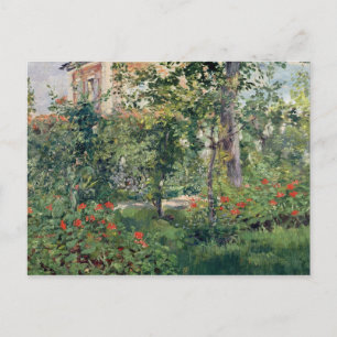 De tuin in Bellevue, 1880 Briefkaart