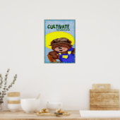 De tuin kweken binnen poster (Keuken)