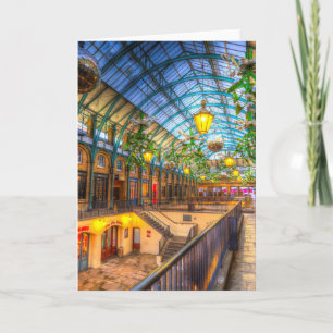 De Tuin Londen van Covent Feestdagen Kaart