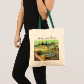 de tuin met pad, van Gogh Tote Bag (Voorkant (product))