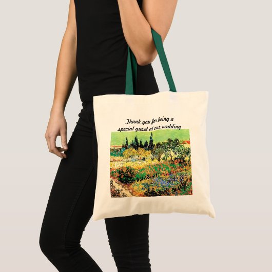de tuin met pad, van Gogh Tote Bag (Voorkant (product))