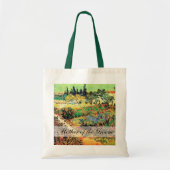 de tuin met pad, van Gogh Tote Bag (Voorkant)