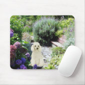 De Tuin Mousepad van de poedel Muismat (Met muis)
