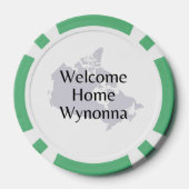 De tuin poker chips (Achterkant)