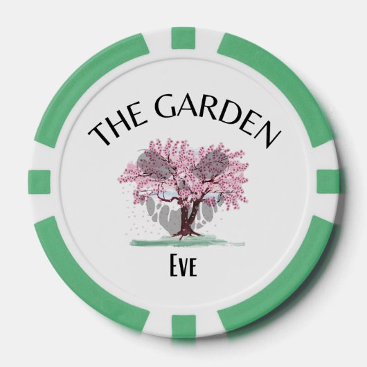 De tuin poker chips (Voorkant)