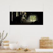 De tuin poster (Keuken)