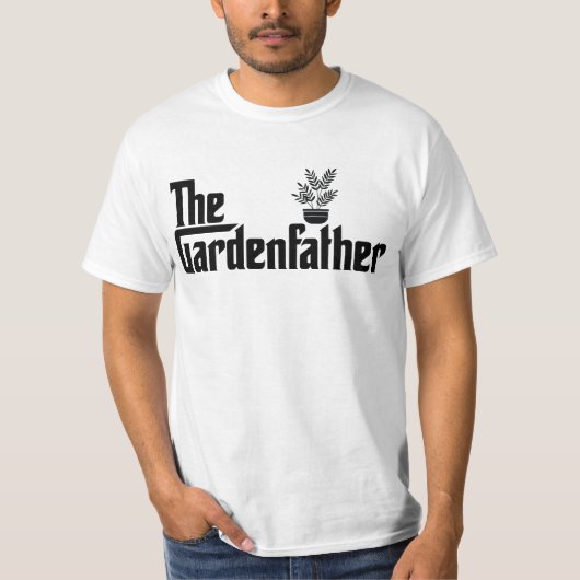 De Tuin Vader / tuinliefhebber vader T-shirt (Voorkant)