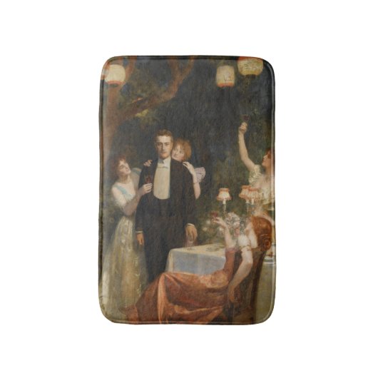 De tuin van Armida (door John Collier) Badmat (Voorkant Verticaal)