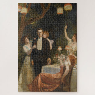 De tuin van Armida (door John Collier) Legpuzzel