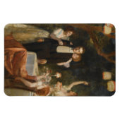 De tuin van Armida (door John Collier) Magneet (Horizontaal)