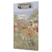 De tuin van Celia Thaxter door Frederick Childe Ha Klembord (Links)