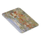 De tuin van Celia Thaxter door Frederick Childe Ha Magneet (Rechterzijde)