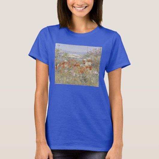 De tuin van Celia Thaxter door Frederick Childe Ha T-shirt (Voorkant)
