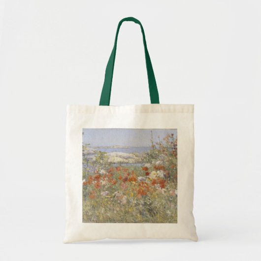 De tuin van Celia Thaxter door Frederick Childe Ha Tote Bag (Voorkant)