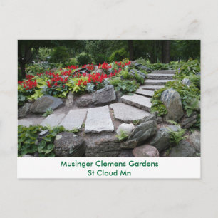 De Tuin van Clemens van Musinger Briefkaart
