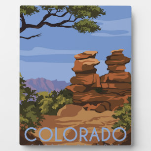 De tuin van Colorado Fotoplaat
