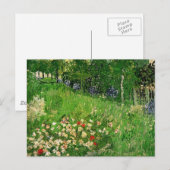 De tuin van Daubigny door Van Gogh Briefkaart (Voorkant / Achterkant)