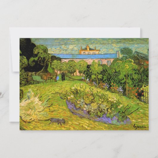 De tuin van Daubigny door Vincent van Gogh, Le Jar (Voorkant)