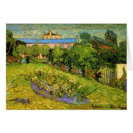 De tuin van Daubigny door Vincent van Gogh, Le Jar (Voorkant Horizontaal)