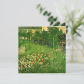 De tuin van Daubigny door Vincent van Gogh, Le Jar (Staand voorkant)