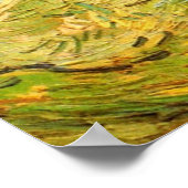 De tuin van Daubigny door Vincent van Gogh, Le Jar Poster (Hoek)