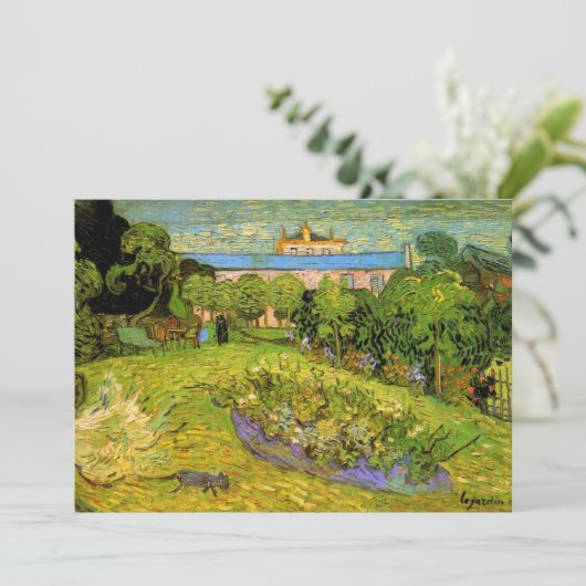 De tuin van Daubigny van Vincent van Gogh, Le Jard (Staand voorkant)