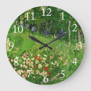 De tuin van Daubigny, Vincent Van Gogh. Antiek Grote Klok
