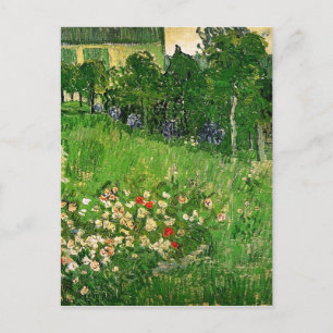 De tuin van Daubigny. Vincent van Gogh. mooi Briefkaart