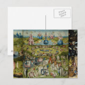 De tuin van de aardse delers Hieronymus Bosch Briefkaart (Voorkant / Achterkant)