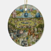 De tuin van de aardse delers Hieronymus Bosch Keramisch Ornament (Links)
