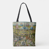 De tuin van de aardse delers Hieronymus Bosch Tote Bag (Achterkant)