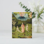 De tuin van de aardse gewichten 2 briefkaart (Staand voorkant)