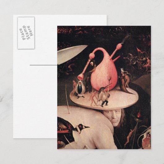 De tuin van de aardse gewichten 2 briefkaart (Voorkant / Achterkant)