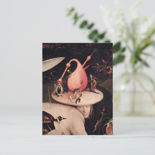 De tuin van de aardse gewichten 2 briefkaart (Staand voorkant)