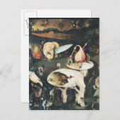 De tuin van de aardse gewichten 2 briefkaart (Voorkant / Achterkant)