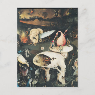 De tuin van de aardse gewichten 2 briefkaart