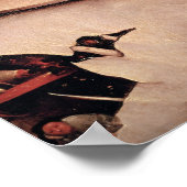 De tuin van de aardse gewichten 3 poster (Hoek)