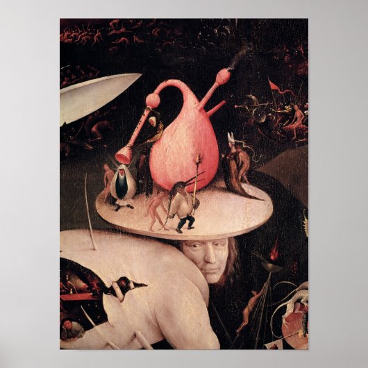 De tuin van de aardse gewichten 3 poster (Voorkant)