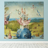 De tuin van de aardse gewichten canvas afdruk (Insitu (Houten vloer))