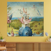 De tuin van de aardse gewichten canvas afdruk (Insitu (Woonkamer))