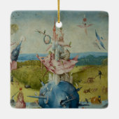 De tuin van de aardse gewichten keramisch ornament (Achterkant)