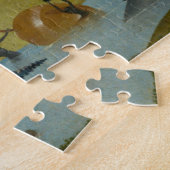 De tuin van de aardse gewichten legpuzzel (Zijkant)