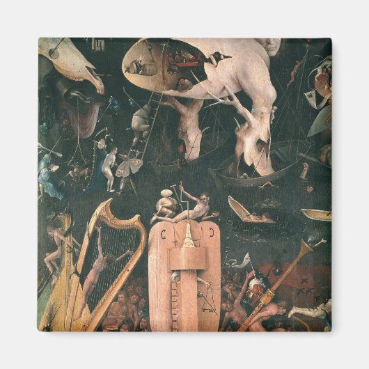 De tuin van de aardse gewichten magneet (Voorkant)