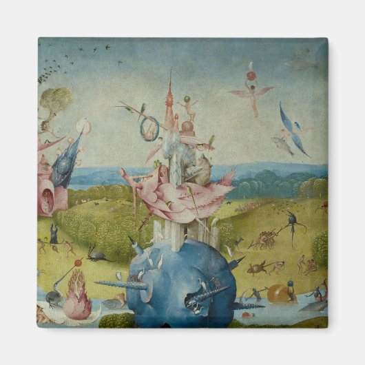 De tuin van de aardse gewichten magneet (Voorkant)