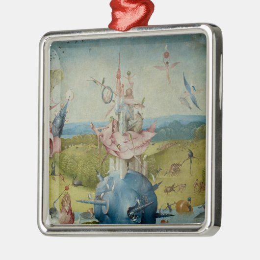 De tuin van de aardse gewichten metalen ornament (Links)